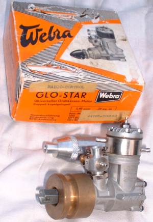 Norton Nut's Webra 3.5cc Glo-plug model boat engine