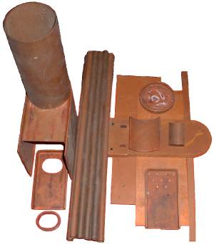 Norton Nut's Parts for Minnie live steam traction engine