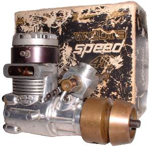 Norton Nut's Webra glow plug model boat engine