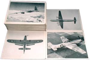 Norton Nut's Old aircraft recognition cards