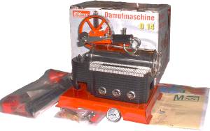 Norton Nut's Wilesco D14 model steam engine