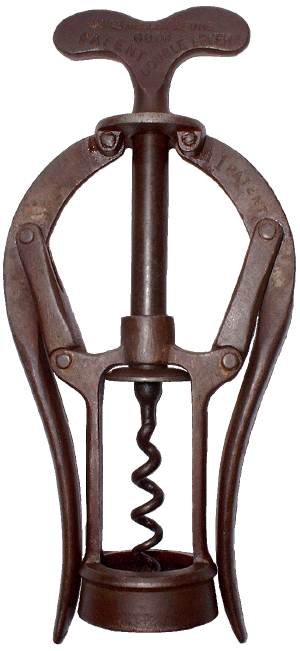 Norton Nut's James Heeley patent 6006 corkscrew
