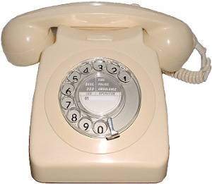 Old telephone with dial Norton Nut's Old telephone with dial