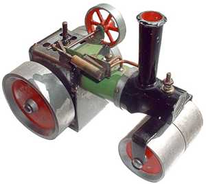 Early Mamod Steam Roller SR1 Norton Nut's Early Mamod Steam Roller SR1