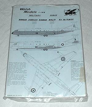 Welsh Models 1/144 vac form Nimrod kit Norton Nut's Welsh Models 1/144 vac form Nimrod kit