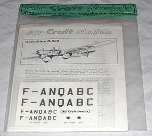 Air Craft Models 1/144 vac form Dewoitine D.333 kit Norton Nut's Air Craft Models 1/144 vac form Dewoitine D.333 kit