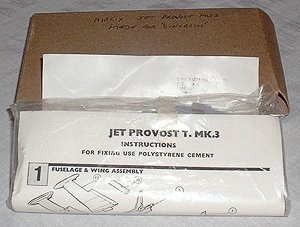 Airfix 1/72 Jet Provost T.Mk.3 kit Norton Nut's Airfix 1/72 Jet Provost T.Mk.3 kit