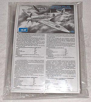ICM 1/48 Spitfire Mk.VII kit Norton Nut's ICM 1/48 Spitfire Mk.VII kit