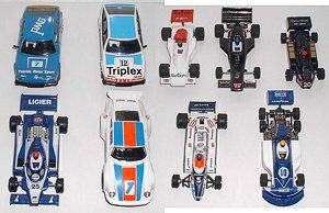 Nine Scalextric Cars Norton Nut's Nine Scalextric Cars