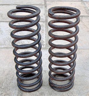 Front Road Springs - ALVIS TD-21 Norton Nut's Front Road Springs - ALVIS TD-21