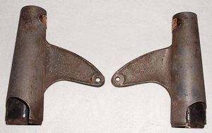 Norton Roadholder Headlamp Brackets Norton Nut's Norton Roadholder Headlamp Brackets