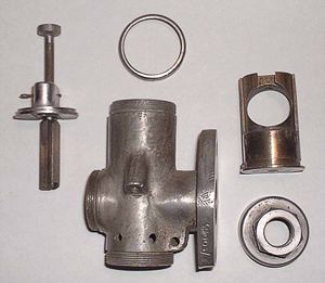 AMAL Type 6 Brass Carburettor, Unusual Model Norton Nut's AMAL Type 6 Brass Carburettor, Unusual Model