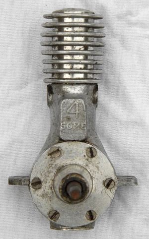 4-Some Model Aircraft Engine - Vary Rare Norton Nut's 4-Some Model Aircraft Engine - Vary Rare