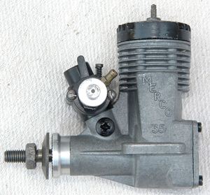 Merco 35 R/C Gloplug Engine Norton Nut's Merco 35 R/C Gloplug Engine