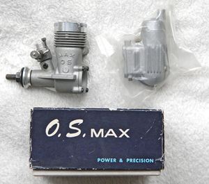 OS Max 20 R/C Glow-Plug Engine - New Norton Nut's OS Max 20 R/C Glow-Plug Engine - New