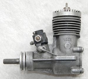 Veco 21 R/C Engine - For Spares Norton Nut's Veco 21 R/C Engine - For Spares