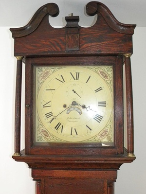 Antique 8-Day Grandfather Clock ca.1790 Norton Nut's Antique 8-Day Grandfather Clock ca.1790