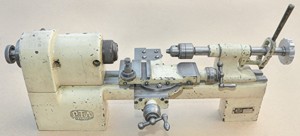 Pultra 1750 Watchmakers Lathe Norton Nut's Pultra 1750 Watchmakers Lathe