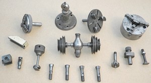 Accessories for Pultra and other small lathes Norton Nut's Accessories for Pultra and other small lathes