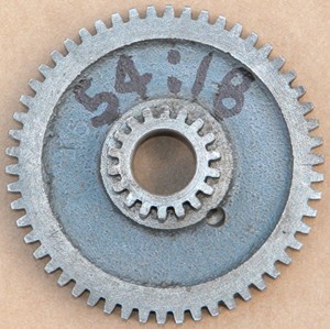 Norton Nut's Boxford Lathe Compound Changewheel 54/18T