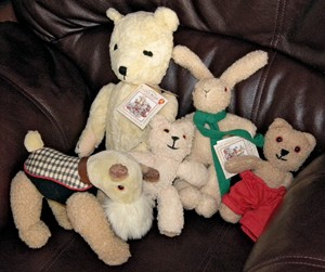 5 Jane Hissey Old Bear Soft Toys Norton Nut's 5 Jane Hissey Old Bear Soft Toys