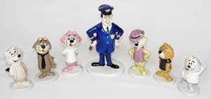 Beswick Top Cat Series, Full Set of 7, Boxed Norton Nut's Beswick Top Cat Series, Full Set of 7, Boxed