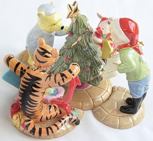 Royal Doulton Winnie The Pooh - Complete Christmas Collection, Boxed Norton Nut's Royal Doulton Winnie The Pooh - Complete Christmas Collection, Boxed