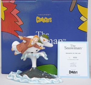 Coalport Snowman - Walking In The Air Norton Nut's Coalport Snowman - Walking In The Air