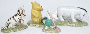 Royal Doulton - The Winnie The Pooh Collection. 4 Larger Sized Figurines Norton Nut's Royal Doulton - The Winnie The Pooh Collection. 4 Larger Sized Figurines