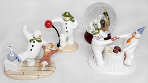 Coalport Snowman Collection of 4 Items Norton Nut's Coalport Snowman Collection of 4 Items