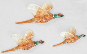 Beswick - Pheasant Wall Plaques Complete Set Norton Nut's Beswick - Pheasant Wall Plaques Complete Set