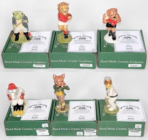 Beswick Sporting Characters Complete Set Of Six Norton Nut's Beswick Sporting Characters Complete Set Of Six