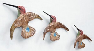 Beswick - 5 Hummingbird Wall Plaques. Model Number 1023. Damaged Norton Nut's Beswick - 5 Hummingbird Wall Plaques. Model Number 1023. Damaged