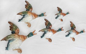 Beswick - Mallard Duck Wall Plaques Full Set Of 5 Norton Nut's Beswick - Mallard Duck Wall Plaques Full Set Of 5