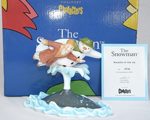 Coalport Snowman - Walking In The Air Norton Nut's Coalport Snowman - Walking In The Air