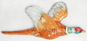 Beswick - One Pheasant Wall Plaque Model 661/2 Norton Nut's Beswick - One Pheasant Wall Plaque Model 661/2