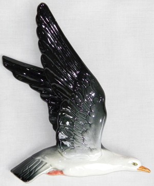 Beswick - One Seagull Wall Plaque Model 922/2 Norton Nut's Beswick - One Seagull Wall Plaque Model 922/2