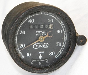 Vintage Cowey 80 MPH Speedo Norton Nut's Vintage Cowey 80 MPH Speedo