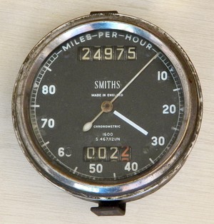 Smiths 80 MPH Speedo Norton Nut's Smiths 80 MPH Speedo