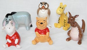 Beswick Winnie The Pooh Collection Of 6 Characters Norton Nut's Beswick Winnie The Pooh Collection Of 6 Characters