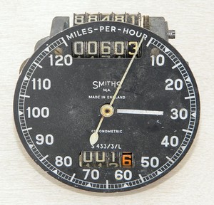Smiths 120 mph Chronometric Speedo Mechanism Norton Nut's Smiths 120 mph Chronometric Speedo Mechanism