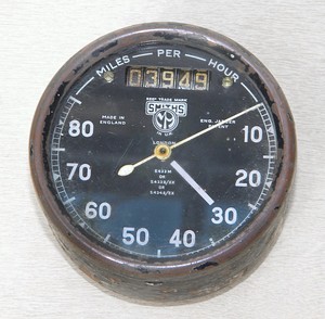 Smiths 85 mph Chronometric Speedo Norton Nut's Smiths 85 mph Chronometric Speedo