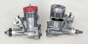 Two Vintage Merco 35 R/C Engines Norton Nut's Two Vintage Merco 35 R/C Engines