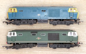 Two Old Hornby Diesel Locos. R758 Norton Nut's Two Old Hornby Diesel Locos. R758