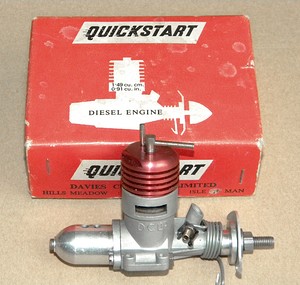 Boxed D.C. Quickstart Sabre 1.5cc Norton Nut's Boxed D.C. Quickstart Sabre 1.5cc