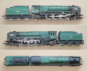 Norton Nut's Hornby 4-6-2 Britannia Loco and Tender