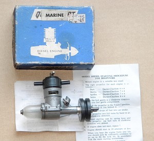Boxed D.C. Spitfire 1cc Diesel Engine (Marine) Norton Nut's Boxed D.C. Spitfire 1cc Diesel Engine (Marine)