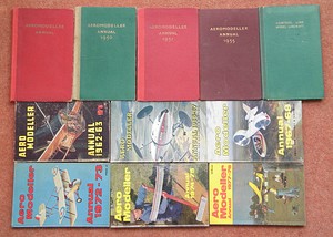 Job Lot Of 11 Vintage Aeromodelling Books Norton Nut's Job Lot Of 11 Vintage Aeromodelling Books