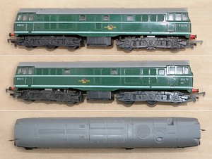 Triang R357 Class 31 Brush Diesel D5572 Norton Nut's Triang R357 Class 31 Brush Diesel D5572