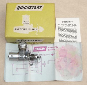 Davies Charlton D.C. Quickstart Bantam Glowplug Engine Norton Nut's Davies Charlton D.C. Quickstart Bantam Glowplug Engine